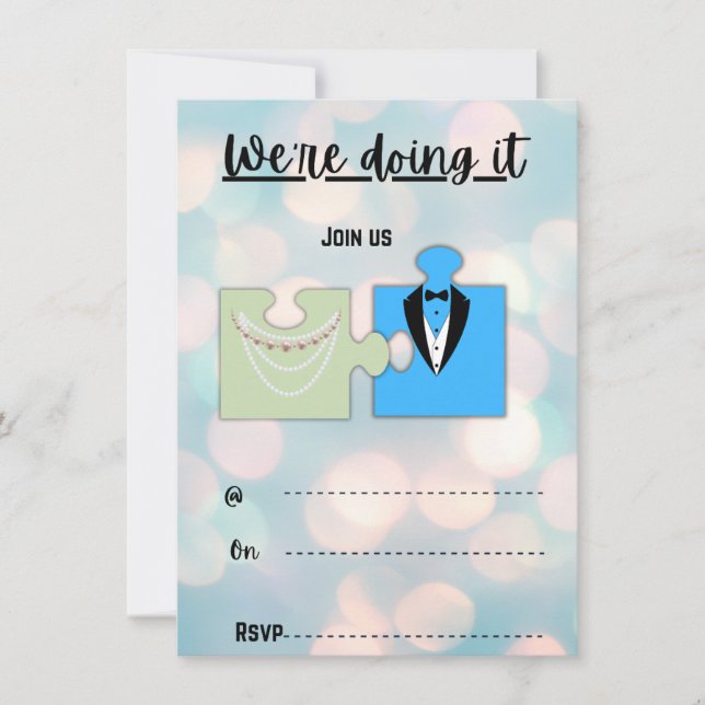 Wedding invitation (Front)