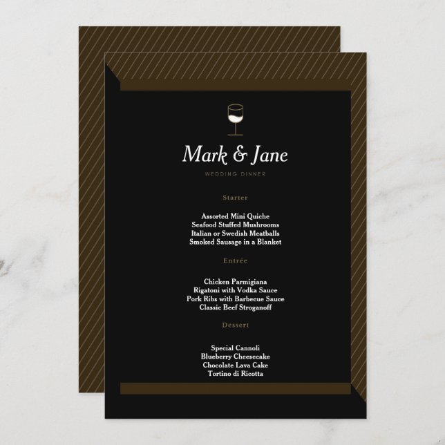 Wedding Invitation (Front/Back)