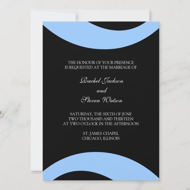 Wedding Invitation (Front)