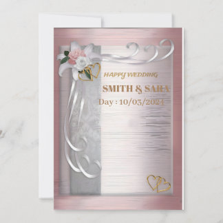 Wedding invitation