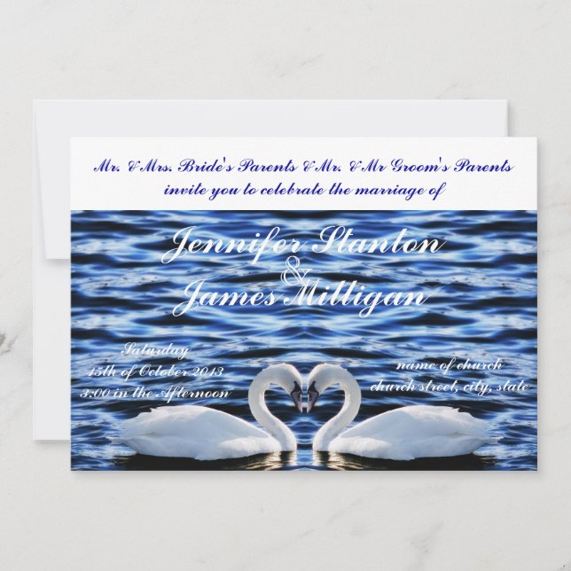 Wedding invitation (Front)