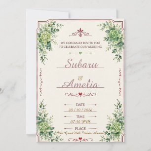 wedding invitation
