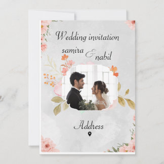 Wedding invitation