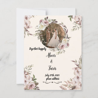 wedding invitation