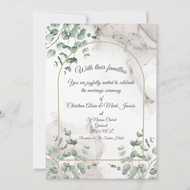 Wedding Invitation (Front)