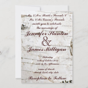 Wedding invitation