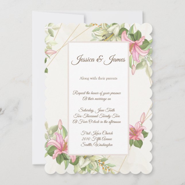 Wedding Invitation (Front)