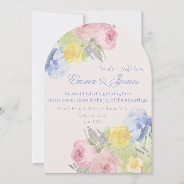 Wedding Invitation (Front)