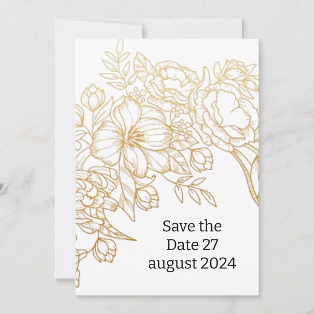 Wedding Invitation (Front)