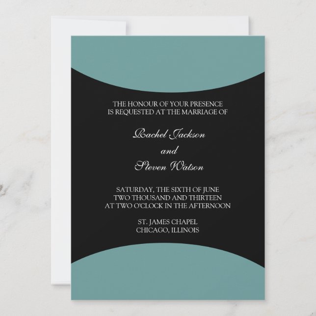 Wedding Invitation (Front)