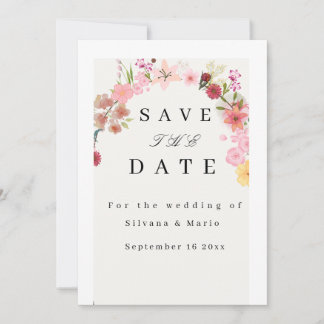Wedding invitation