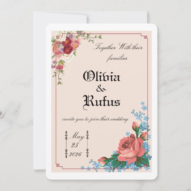 Wedding Invitation (Front)