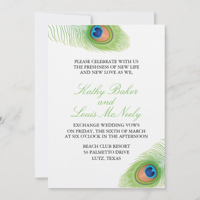 Wedding Invitation (Front)