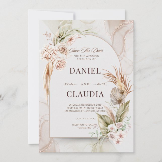  Wedding Invitation (Front)
