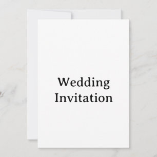 Wedding Invitation