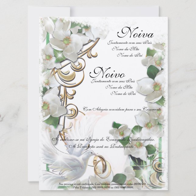 Wedding Invitation (Front)