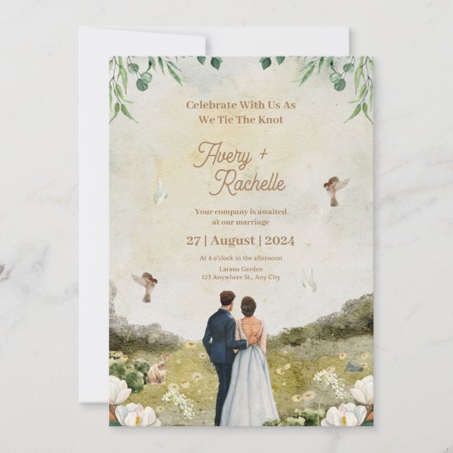 wedding invitation (Front)
