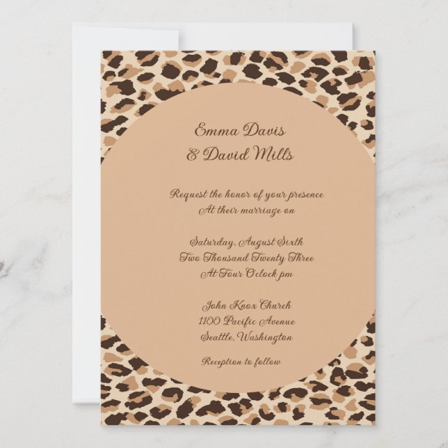 Wedding Invitation (Front)