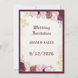 wedding invitation