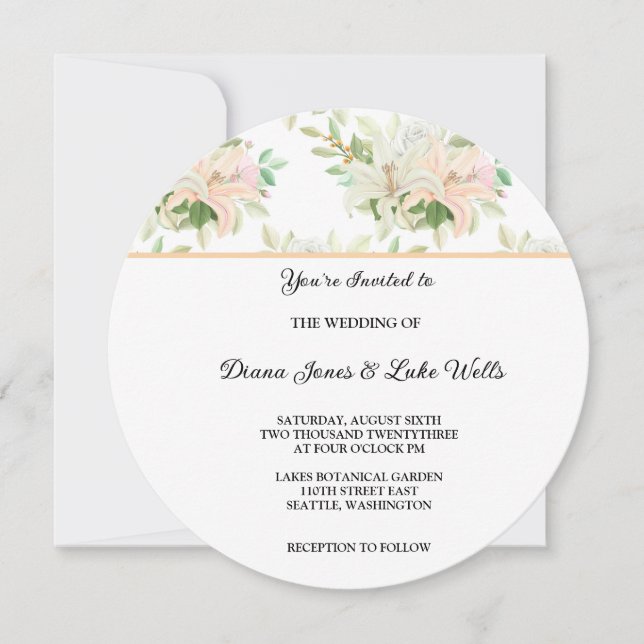 Wedding Invitation (Front)