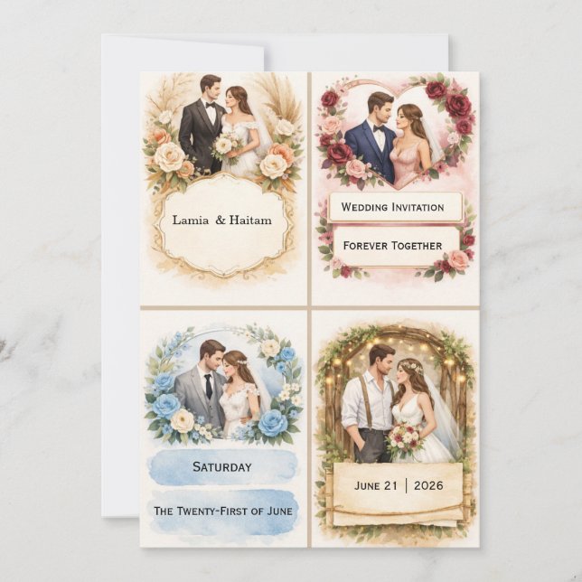 Wedding Invitation (Front)
