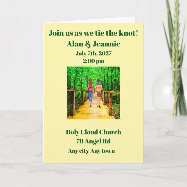 Wedding Invitation (Front)