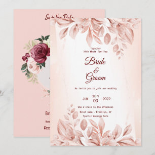 wedding invitation