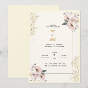 Wedding invitation