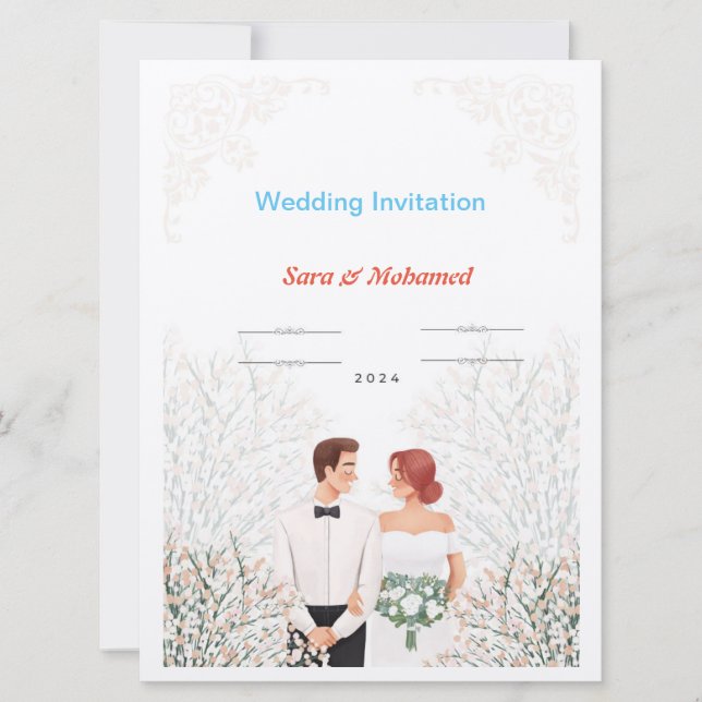 Wedding Invitation -- (Front)