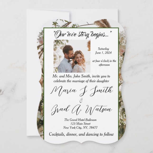 Wedding Invitation (Front)