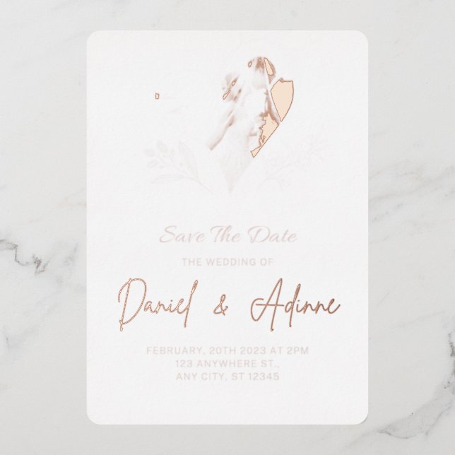 Wedding invitation (Front)