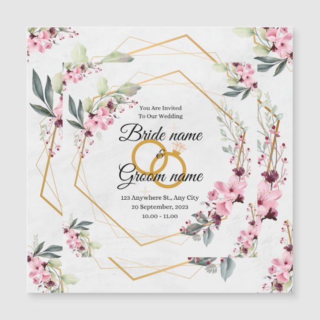 wedding invitation (Front)