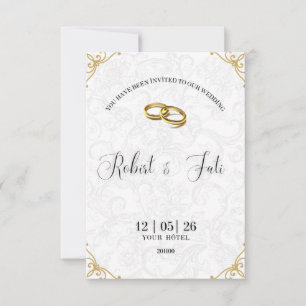 Wedding invitation