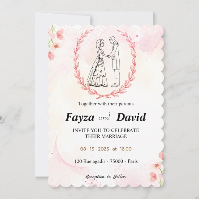 Wedding Invitation (Front)