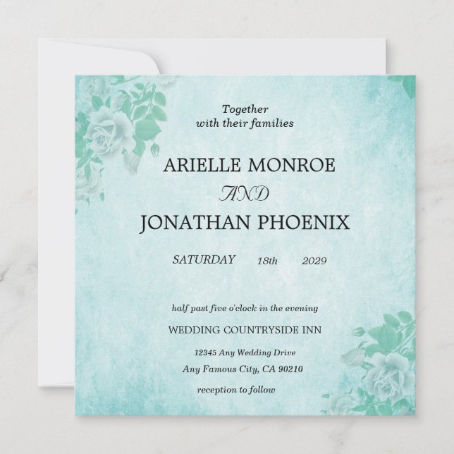 wedding invitation (Front)