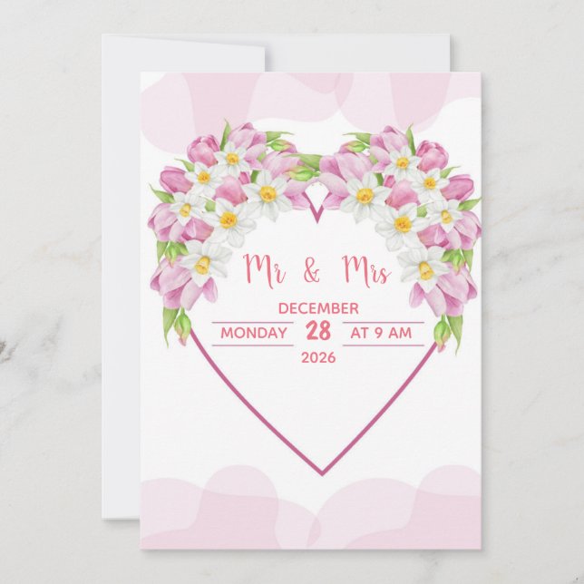 Wedding invitation (Front)