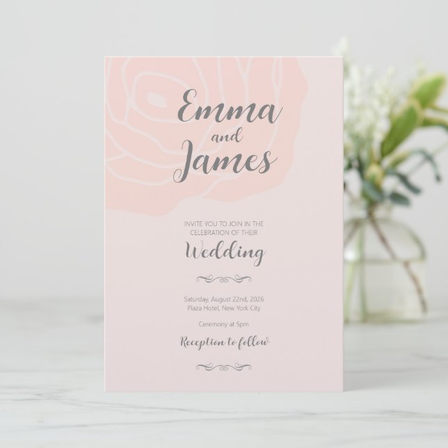 Wedding Invitation (Standing Front)