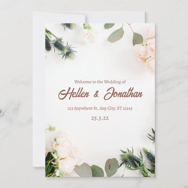 Wedding Invitation (Front)