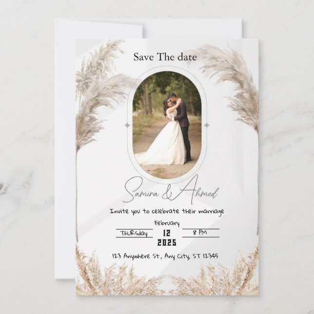Wedding Invitation (Front)