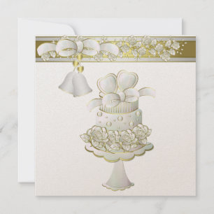 Wedding Invitation 5.25" x 5.25"