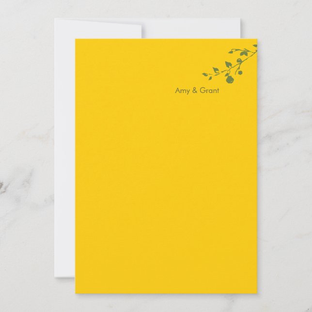 Wedding Invitation - A Great Pear (Front)