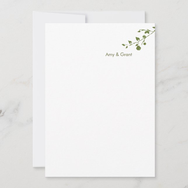 Wedding Invitation - A Great Pear (Front)