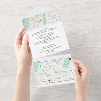 Wedding Invitation All In One