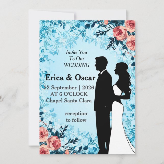 ✨ Wedding Invitation Art For Bridal Shower ✨ (Front)