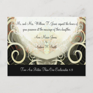 Wedding Invitation Cala Lily