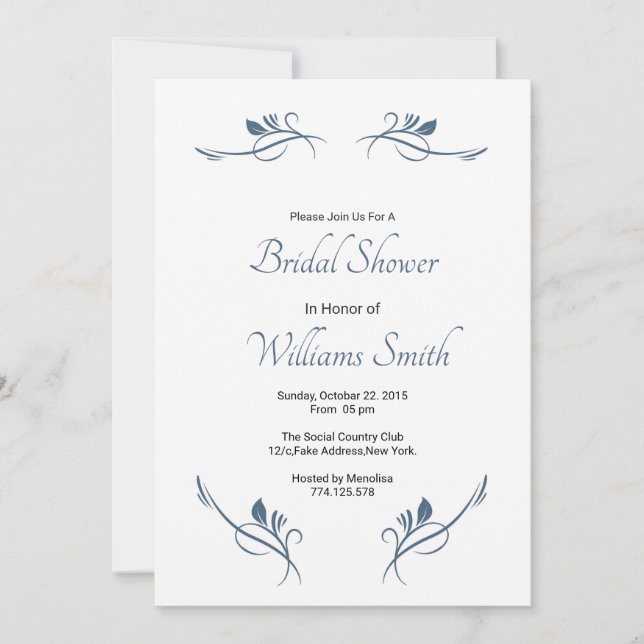Wedding Invitation Card (Front)