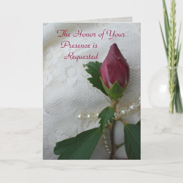 Wedding Invitation Card (Front)