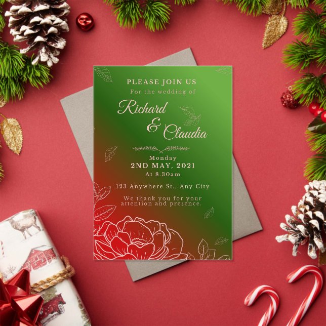 Wedding invitation card (Insitu (Holiday))
