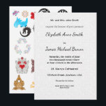 Wedding Invitation Card | Elegant Classic Script<br><div class="desc">Timeless wedding invitation design with elegant script and modern detailing—perfect for formal, unforgettable celebrations.. This elegant wedding invitation card blends classic script typography with refined minimal styling, making it the perfect choice for couples seeking a timeless, sophisticated announcement. Featuring clean black lettering on a soft patterned background, this design highlights...</div>