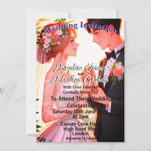Wedding Invitation Card Fully Personalise